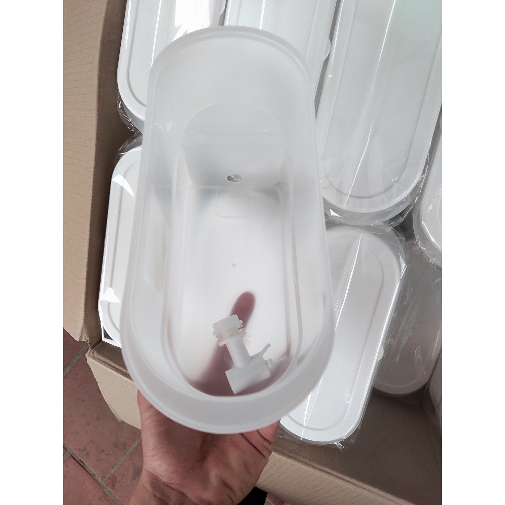 Bình nước có vòi để tủ lạnh 3.5l việt nhật chịu nhiệt, Bình đựng nước có vòi để tủ lạnh 3.5l cao cấp