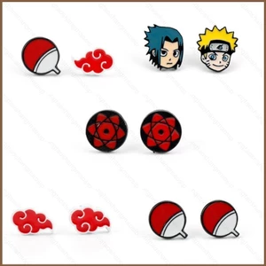 Yt2 Anime Naruto Hợp Kim Titan Không Gây Dị Ứng Stud Hatake Kakashi Bông Tai Ngộ nghĩnh Bất Đối Xứng Thời Trang Bông Tai Quà Tặng TY2