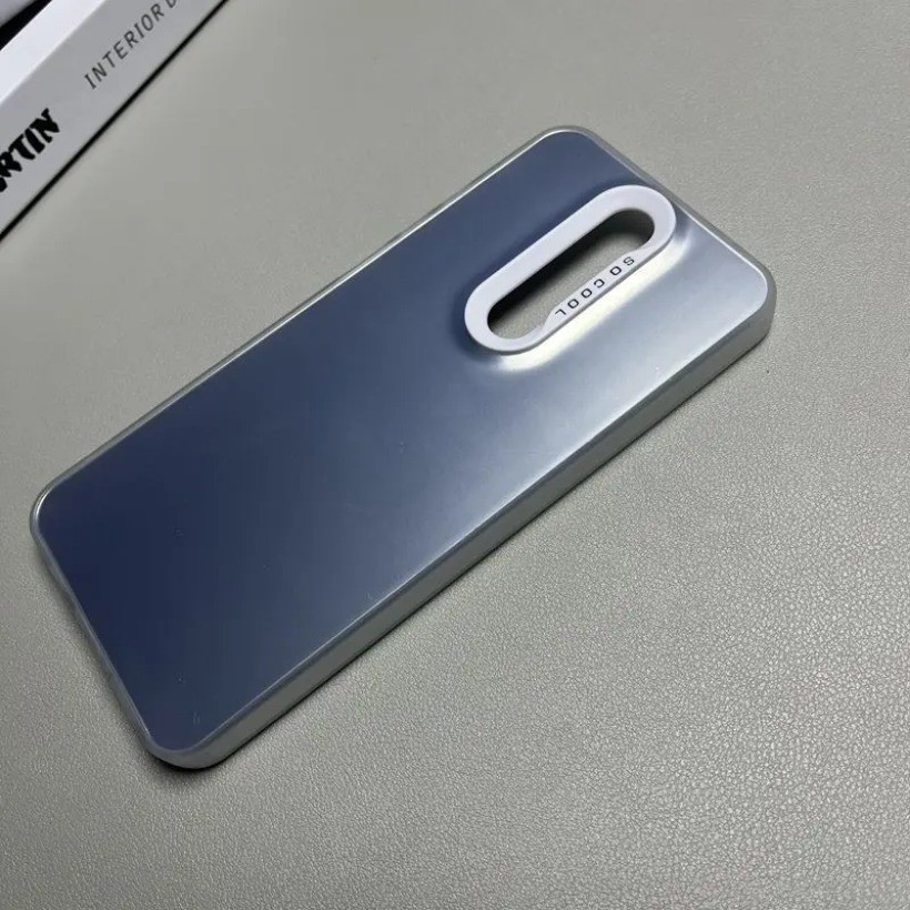 Dành Cho Redmi K30 Ốp Điện Thoại Sang Trọng Laser Kim Loại Màu Aurora Chống Sốc Ốp Lưng