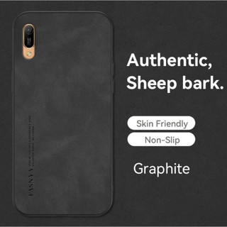Ốp lưng Huawei y6pro2019 MRD-LX2 y6 pro 2019 Y6PRO 2019 Da cừu cao cấp, được làm bằng vỏ cứng thân thiện với da, vỏ điện thoại chống rơi và hấp thụ sốc