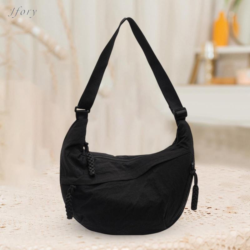 Túi đeo chéo Nylon Jfory Túi đeo vai đơn giản thời trang để đi làm du lịch
