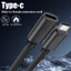 1 / 2 / 4 Dây nối dài Type-c Type-c Nam sang Nữ Cáp nối dài Bộ mở rộng Đầu nối dây sạc