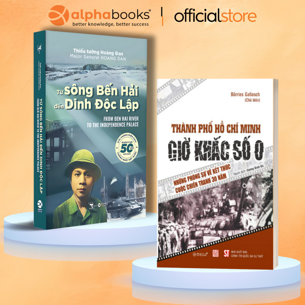 Sách - Lẻ/Combo: Gia Đình, Bạn Bè, Đất Nước (BM) + Giờ Khắc Số 0 + Từ Sông Bến Hải Đến Dinh Độc Lập (Alpha Books)