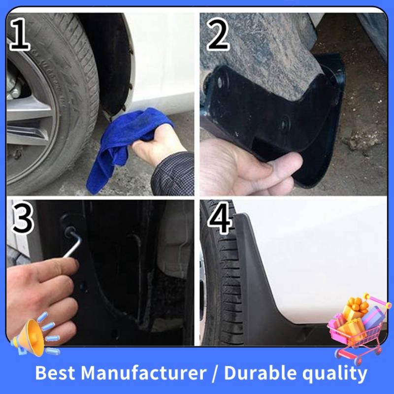 Chắn Bùn Ô Tô Cho Navara D40 2005-2016 Bùn Bảo Vệ Flap Splash Flap Phụ Kiện