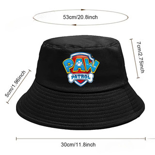 Paw Patrol Mũ Xô Mũ Trẻ Em Mùa Hè Mặc Hoạt Hình Mũ Câu Cá Du Lịch Đi Biển Mũ Chống Nắng
