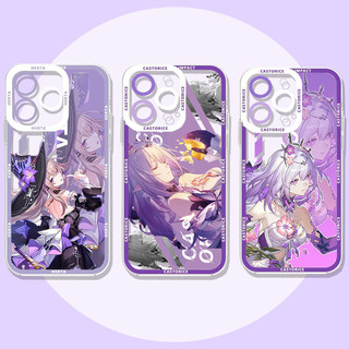 Ốp Lưng Dành Cho Samsung Galaxy A02 A21S A11 A13 A10 A10S A31 A71 A55 A51 A30 A20 A24 Ốp Lưng Firefly Castorice Honkai Star Rail Game Trong Suốt Mềm Mại Hoạt Hình Chống Sốc Dễ Thương
