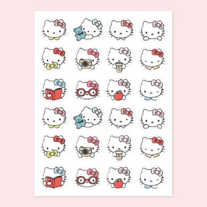 Miếng dán Hỗ trợ giảm mụn hoạt hình Hellokitty Pe Acne Pimples Miếng dán làm đẹp S3c8