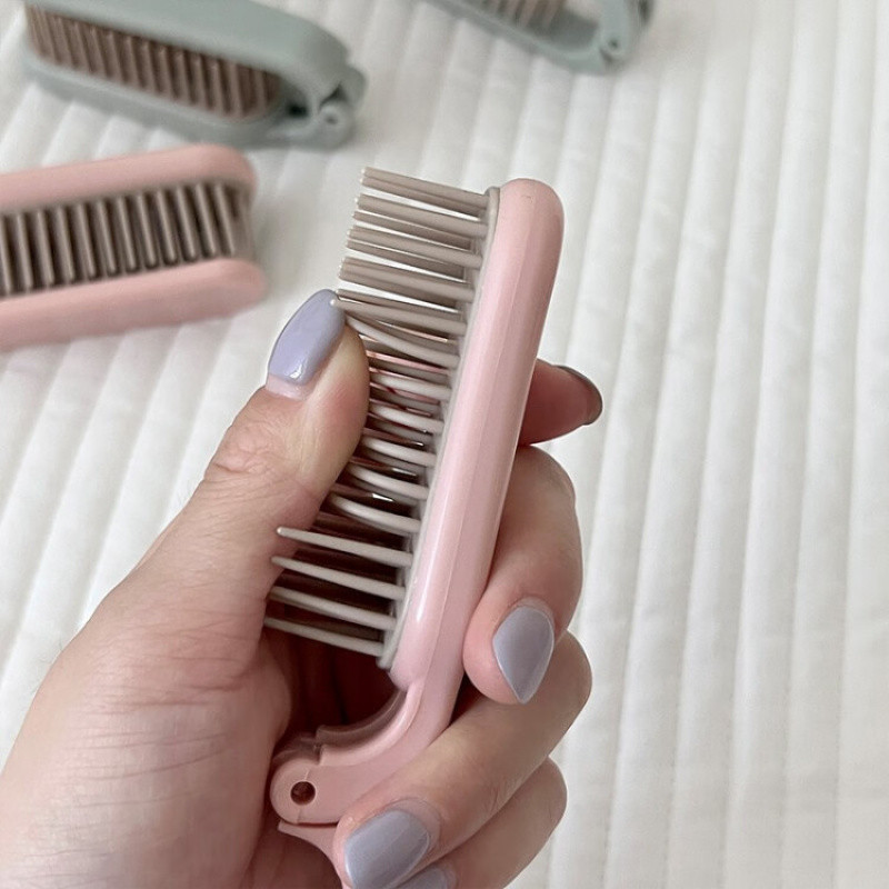 Lược Có Thể Gập Lại Nữ Di Động Di Động Du Lịch Nhỏ Mini Dễ Thương ins Sinh Viên Chống Tĩnh Điện Massage Lược Tóc Mịn
