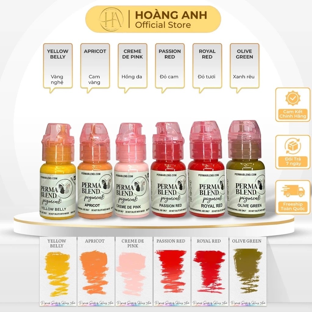 Mực Perma Blend Hữu Cơ chính hãng Mỹ Bong Trong - M002 pxtm