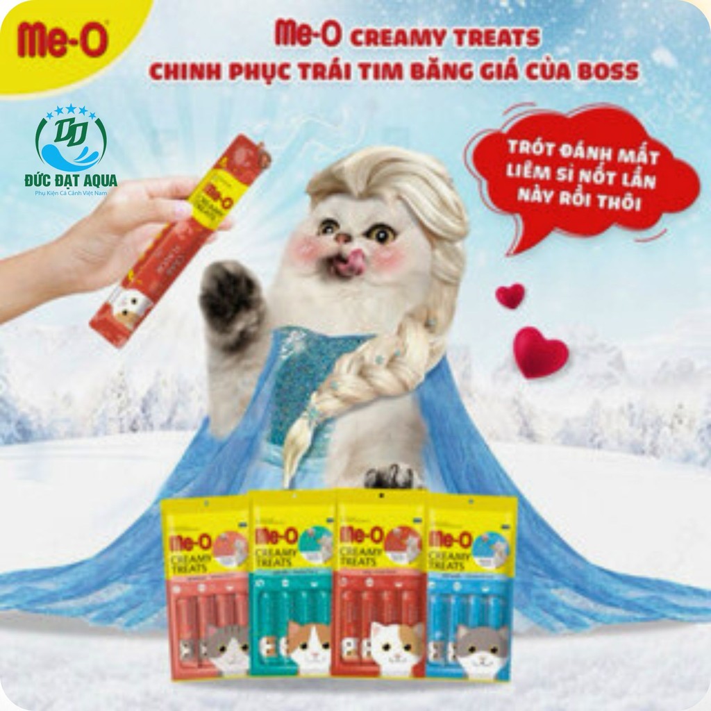 Súp thưởng Me-o Creamy Treat cho mèo combo lọ 36 thanh chính là bữa ăn xế dinh dưỡng cho mèo cưng 8