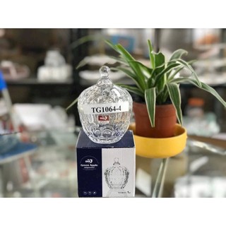 Thố Thủy Tinh, Lọ Thủy Tinh, Hũ Thủy Tinh Có Nắp TG 1060 Đựng Bánh Kẹo-Mứt Tết