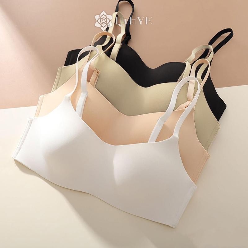 Qrhyk Liền Mạch Áo Ngực Nữ Nhỏ Tập Hợp Push Up Bralette Đồ Lót Mới
