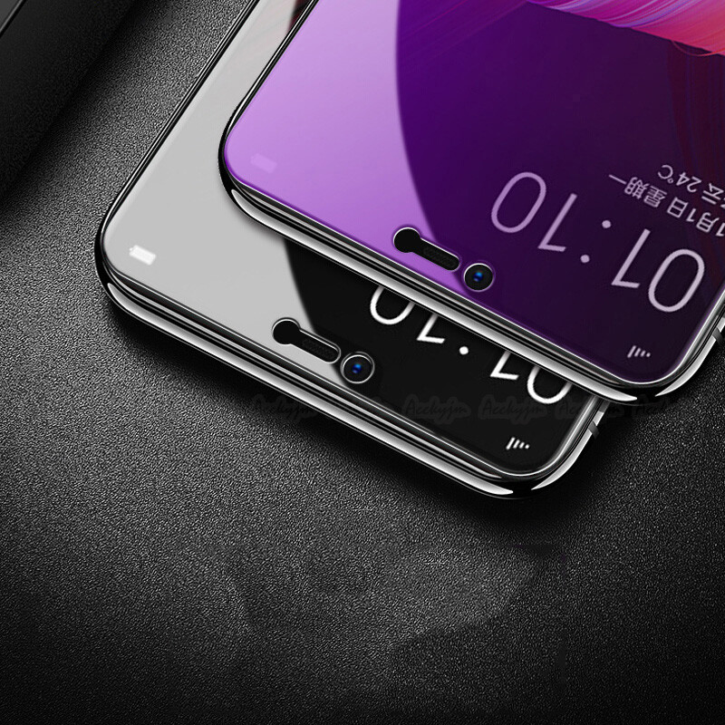 Kính Bảo Vệ Cho OPPO F11 F9 Pro F7 F5 R17 R15 Pro R15X Plus R19 Kính Cường Lực Chống Xanh Kính Cường Lực Bảo Vệ Màn Hình Cho OPPO A83 A73