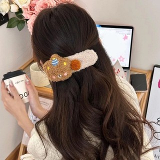 Kẹp Tóc Gấu Sang Trọng Cho Nữ - Kẹp Mỏ Vịt Gấu Lớn Thời Trang - Cô Gái Dễ Thương Ngọt Ngào Bên Nổ Phụ Kiện Tóc