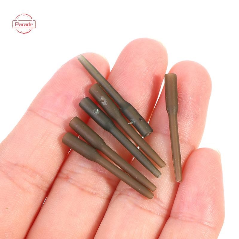 Diễu hành 50 chiếc 30mm Tay áo chống cao su Kết nối với móc câu Cá Chép thô VN