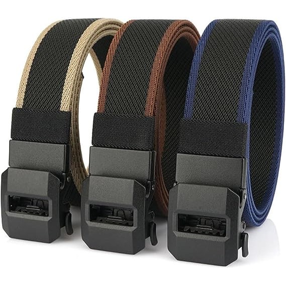 Ảnh Thắt lưng Exteriorm-U, Thắt lưng Nylon, Thắt lưng chiến thuật dệt cho nam, có khóa trượt tự động, có thể điều chỉnh 4