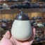 Ấm Tử Sa Nghi Hưng Cà Đoạn Đắp Nổi Hoa Mẫu Đơn 160 ml (Song Sắc Bạch Đoạn Nê/ Tử Nê)