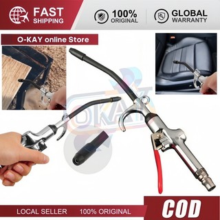 Súng Xịt Hơi A-09 Thép Không Gỉ 187PSI - Áp Lực Mạnh Lẽo Bền Dài Cho Máy Nén Khí