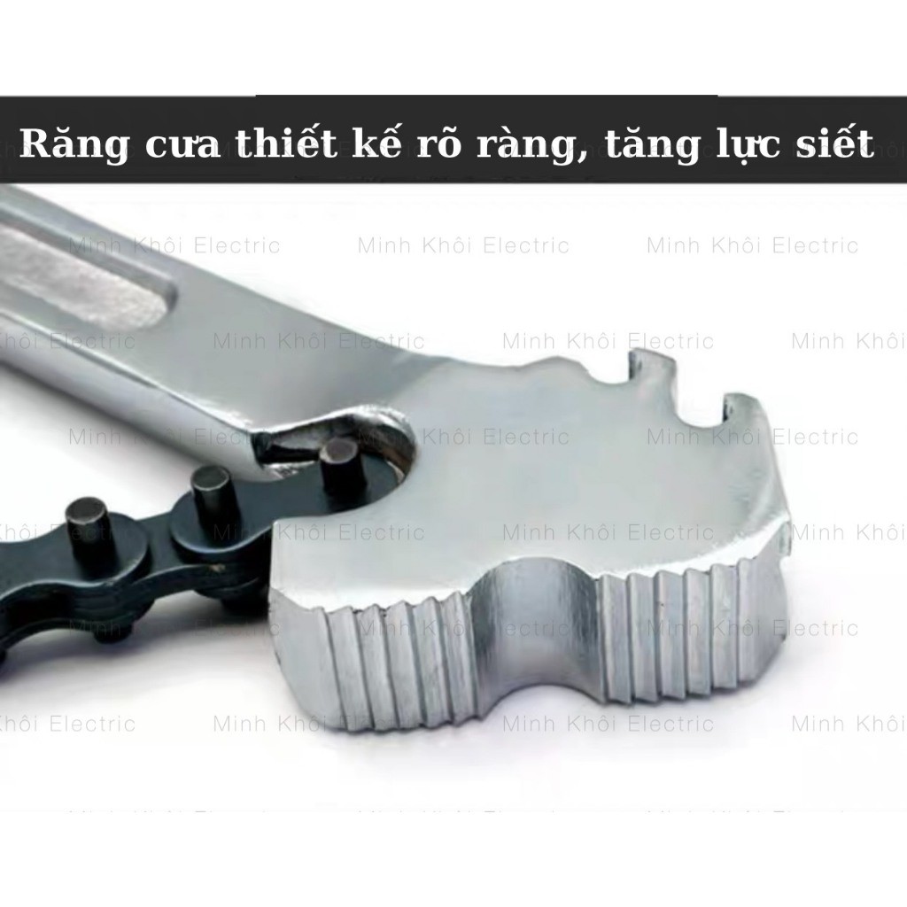 Cờ lê xích FQ,mỏ lết xích FQ,cờ lê xích đa năng,cảo mở lọc nhớt dầu,cờ lê mở cốc lọc,cờ lê dây xích răng cưa,cảo dây xíc