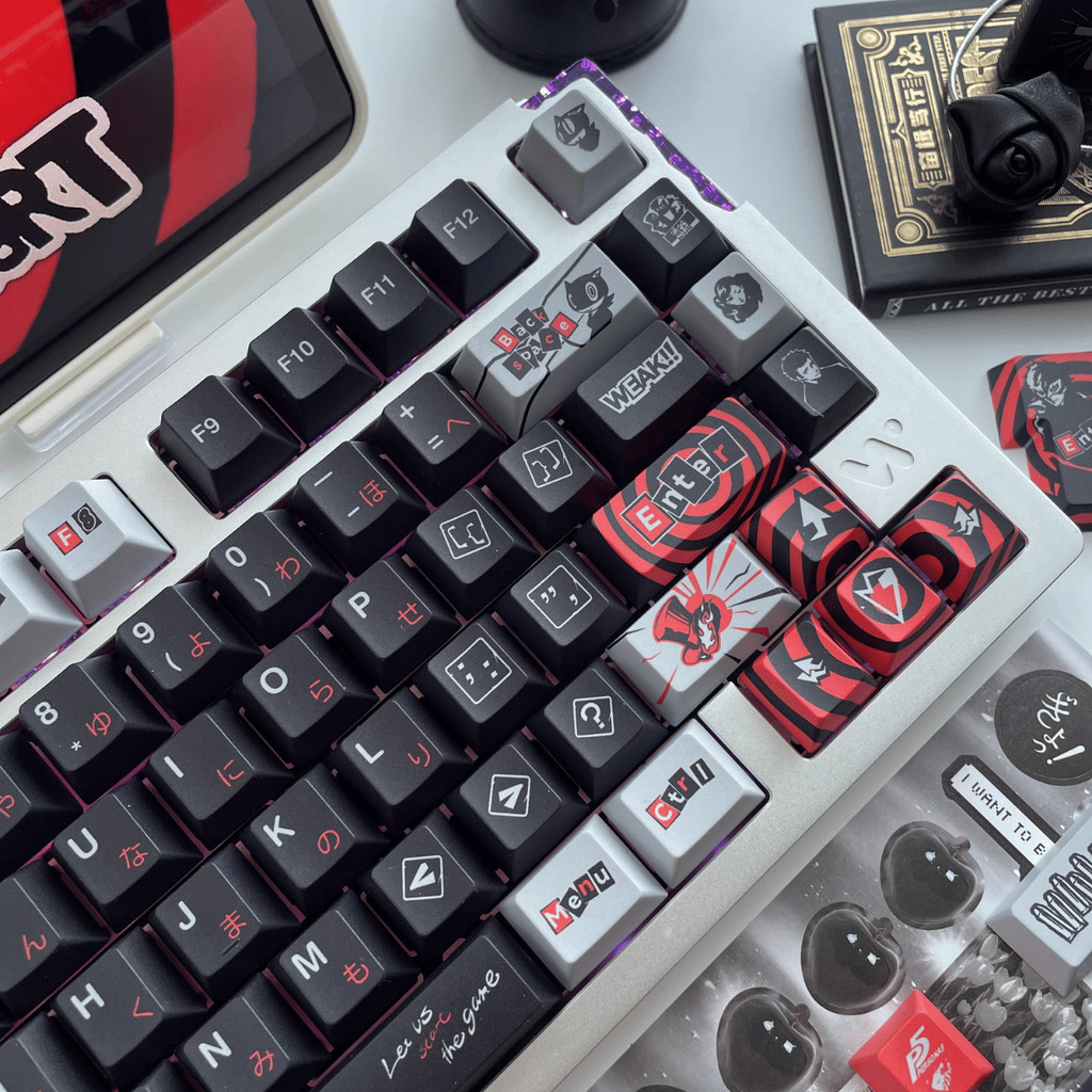 Keycap Game Persona 5 Royal, Cherry Profile, 142 Nút, In Dye-sub Siêu Bền, PBT Dày Cao Cấp, Giá Rẻ | BigBuy360 - bigbuy360.vn