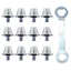 12 Cleats bóng đá dành cho cuộc thi tập luyện Dễ dàng lắp đặt