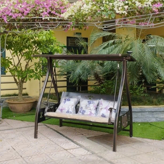 Xích Đu Ngoài Trời Nhập Khẩu MĐ-03  BỀN, ĐẸP RẺ  Xích Đu Chắc Chắn, Sang Trọng Cho Sân Vườn Ban Công