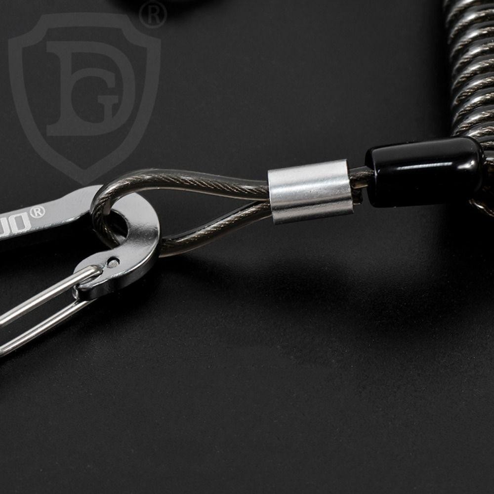 LACYES Dây đàn hồi co giãn chịu lực, khóa leo dây, giữ dây câu, an toàn