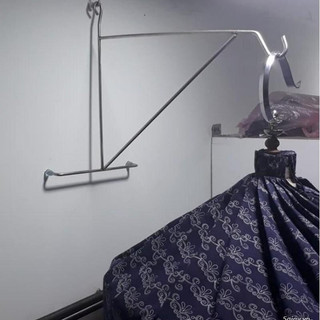 Móc treo tường lồng chim, móc treo lồng chim chất liệu inox cứng cáp