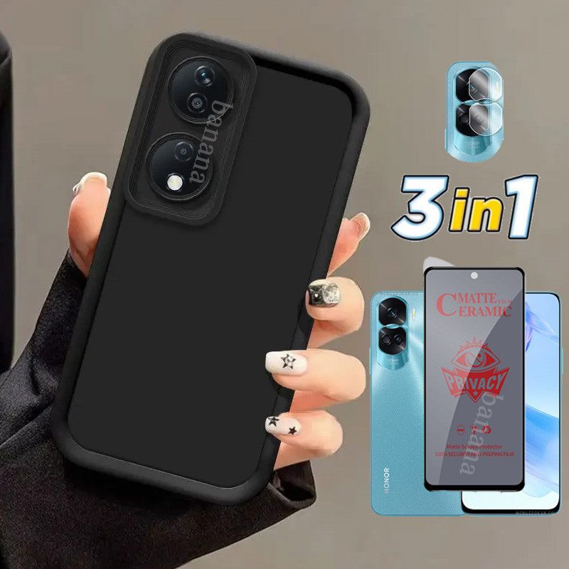 Ốp điện thoại chống sốc trọn gói 3in1 Honor 90 Lite cho Honor 200 Lite Honor X6B X7B X8B X8C X7C Kính cường lực gốm + Phim ống kính 24194440499