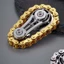 PWSEND Bánh đà Con quay hồi chuyển đầu ngón tay, Dây xích xe đạp kim loại Antistress Lo âu Bánh xích Fidget Spinner, Thời trang Giảm căng thẳng Đồ chơi Fidget bền mới lạ dành cho người lớn