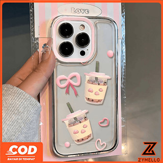 Ốp Lưng Cho OPPO Reno 15F A6X A6 Reno 14F Reno 13F A6PRO A3 A5X A5 5G A3X A3Pro A5 Pro Y05 Y04 Y29 V70 V60 LITE V50 Vỏ Điện Thoại TPU Chống Sốc Cung Trà Sữa Đơn Giản
