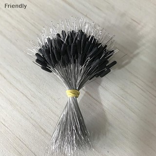 [Thân thiện] 300 Cái / lốc Phao Cao Su Chặn Câu Cá Bobber Chặn Phao Hình Trụ Không Gian B Boutique