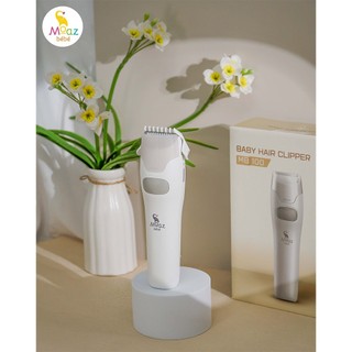 Tông đơ điện cắt tóc tự động hút tóc cho bé Moaz BéBé MB100 - Có thể dùng pin