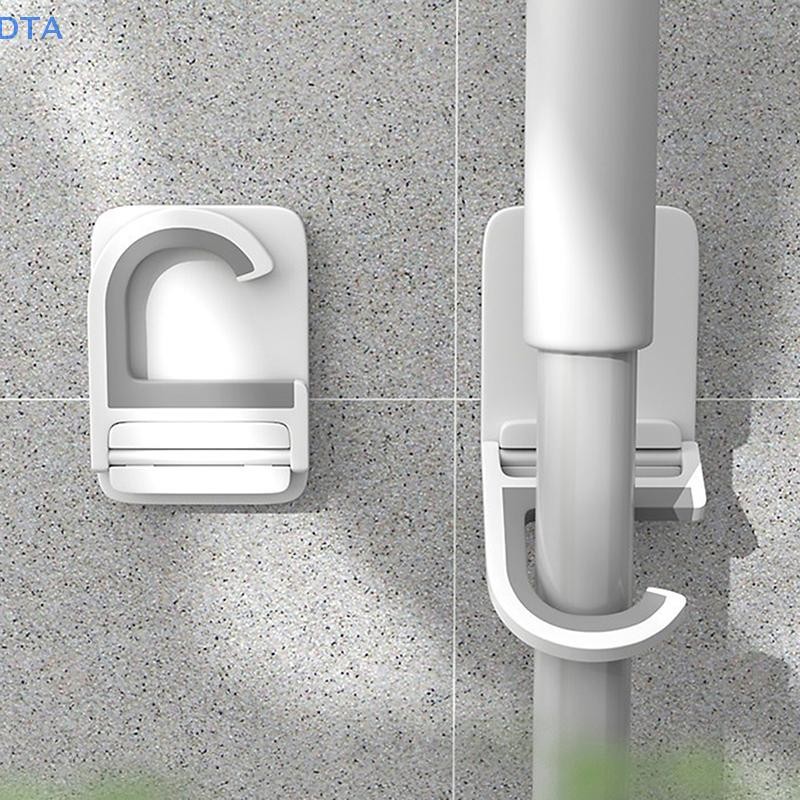 DTA Treo Tường Cây Lau Nhà Kẹp Giá Đỡ Bàn Chải Tự Dính Cây Lau Nhà Móc Treo Giá Tổ Chức Nhà Bếp Phòng Tắm Lưu Trữ Móc Đa Năng PO