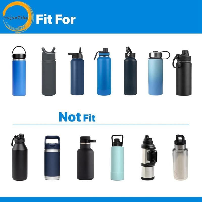 Nắp thay thế lật tự động cho bình thủy tinh 12 16 18 20 32 40 64oz Chai miệng rộng, Nắp nắp thay thế có khóa nút