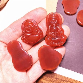 Jadeite Đỏ Mã Não Chalcedony Mặt Dây Chuyền Quan Âm Phật Trung Quốc Ngọc Ngọc Tặng Mặt Dây Chuyền Trang Sức