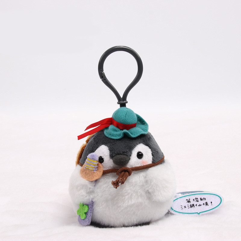 PS1 Dễ Thương PINGU Chim Cánh Cụt Sang Trọng Mặt Dây Chuyền Quà Tặng Cho Bạn Gái Ba Lô Trang Trí Móc Khóa Đồ Chơi nhồi Bông SP1