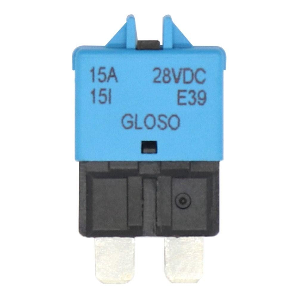 Cầu chì lưỡi FANIELLAPOWELL ATC, Bộ ngắt mạch đặt lại thủ công 5-30A, Phụ kiện ô tô Phục hồi tự động Bảo vệ quá dòng Bảo vệ ô tô Xe máy Xe tải Thuyền Marine