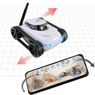 Fpv WIFI RC Xe Thời Gian Thực Chất Lượng Camera Mini Video Điều Khiển Từ Xa Robot Tank Ứng Dụng Thông Minh Đồ Chơi Không Dây Cho Trẻ Em