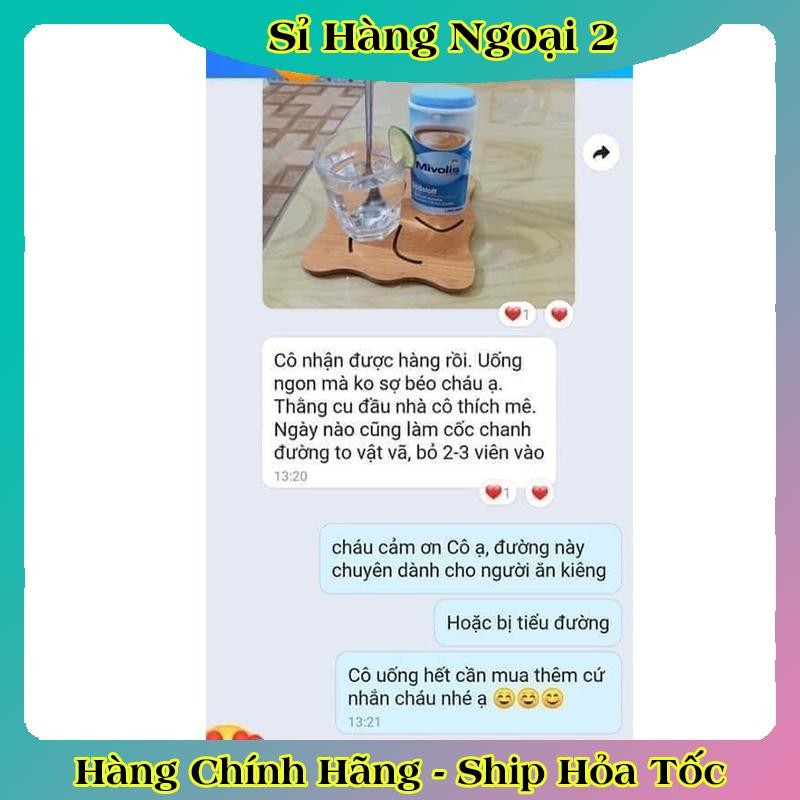[Date mới] ĐƯỜNG ĂN KIÊNG MIVOLIS CHO KETO, DAS TIỂU ĐƯỜNG HỘP 1200 VIÊN (HÀNG AIR ĐỨC)