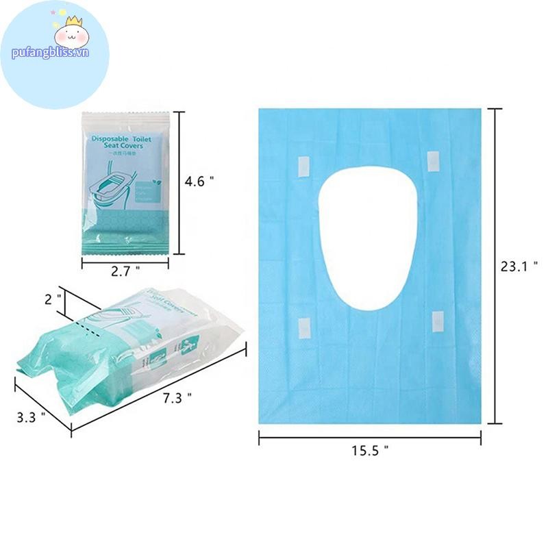 Pufangbliss 10 Chiếc Ghế Vệ Sinh Dùng Một Lần Cho Trẻ Tập Đi Bô Lót Vệ Sinh VN