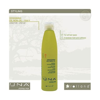 Gel dưỡng tạo kiểu chống cháy UNA DESIGNING OIL NON OIL 250ml [ TN ]