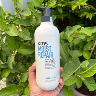 Set DẦU GỘI và Kem dưỡng PHỤC HỒI TÓC KMS MOIST REPAIR (750ML/125ML) [ TN ]
