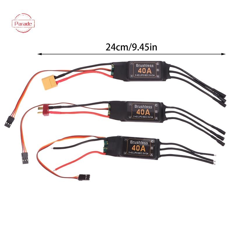 Parade Mitoot Brushless 40A Speed ESC Controller 2-4S Với 5V 3A UBEC Cho RC FPV Quadcopter RC Máy Bay Trực Thăng VN
