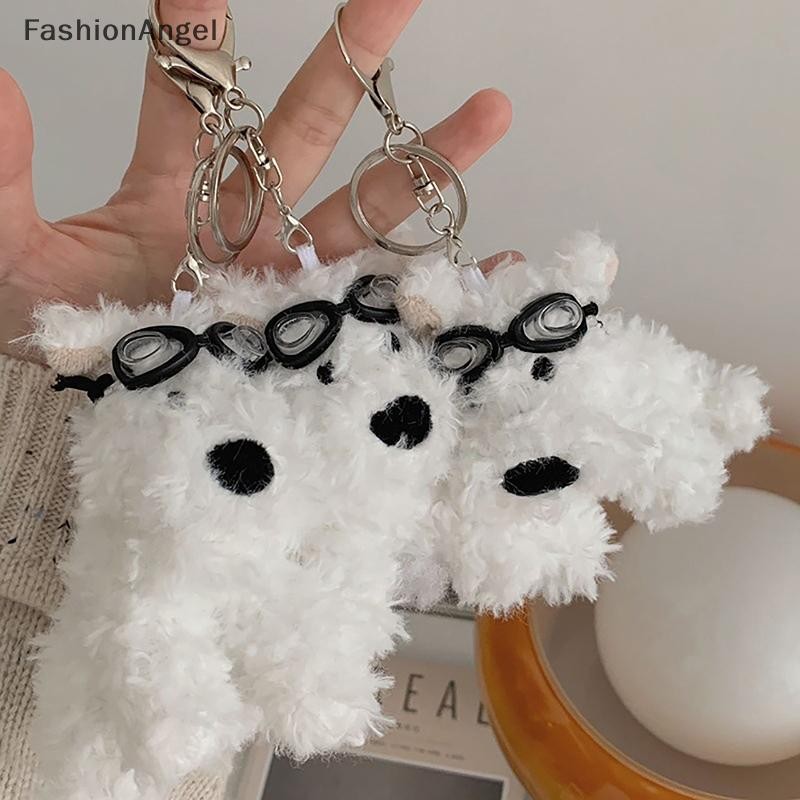 Fashionangel Kawali West Highland Terrier Sang Trọng Puppy Túi Búp Bê Móc Khóa Mặt Dây Chuyền Trang Trí Ô Tô Sáng Tạo Dễ Thương Trẻ Em Quà Tặng Sinh Nhật Cho Bé Gái VN