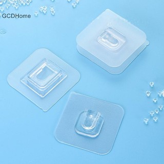 Gcdhome Móc treo tường dính hai mặt Móc treo tường trong suốt chắc chắn Sucker HOT