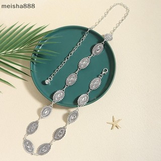 Meisha888 Dây Thắt Lưng Kim Loại Thời Trang Trang Trang Trí Tính Khí Nữ Với Váy Phù Hợp Với Thắt Lưng Thắt Lưng Áo Len Đa Năng Dây Xích Eo
