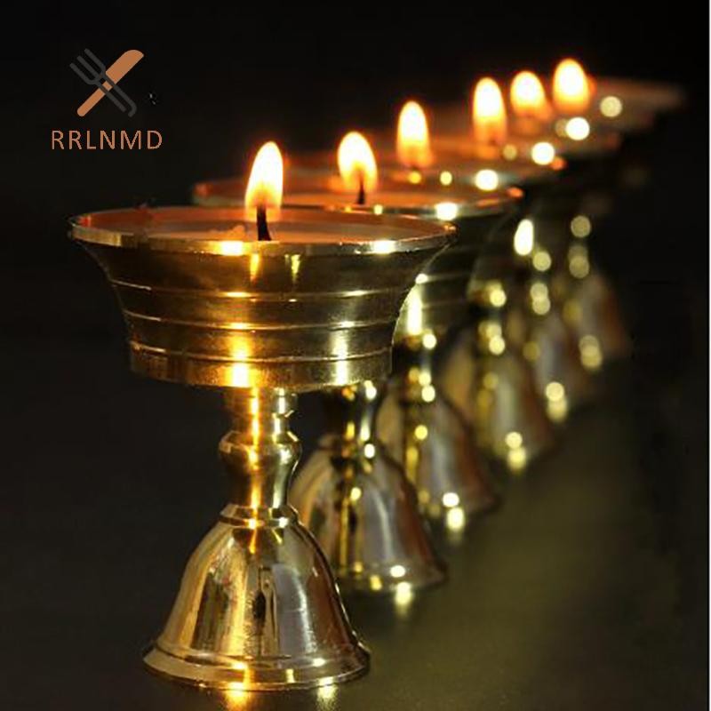 Giá đỡ hợp kim đồng vàng nhiều kích thước RRLNMD Candelabrum Trang trí nội thất MỚI