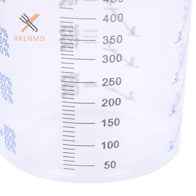 Rrlnmd 10 Chiếc 600ml Sơn Nhựa Trộn Cốc Trộn Sơn Trộn Hiệu Chuẩn Cốc MỚI