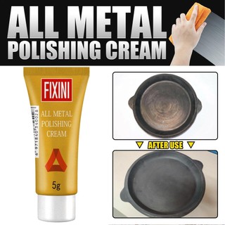 Tẩy vết bẩn rỉ sét 5g Kem đánh bóng kim loại Tẩy rỉ sét Đánh bóng bằng thép không gỉ Kem đánh bóng đồng hồ gốm / Kem đánh bóng kim loại antirtvn